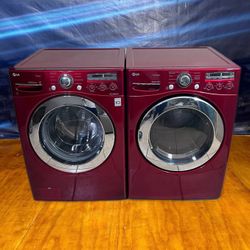 Elegant LG Washer And Electric Dryer Free Deliver And Install 6 Month Warranty 