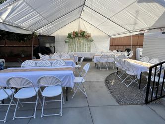 Chairs and tables