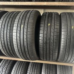 SET OF TORE 235 55 20 MICHELIN 85% LIFE