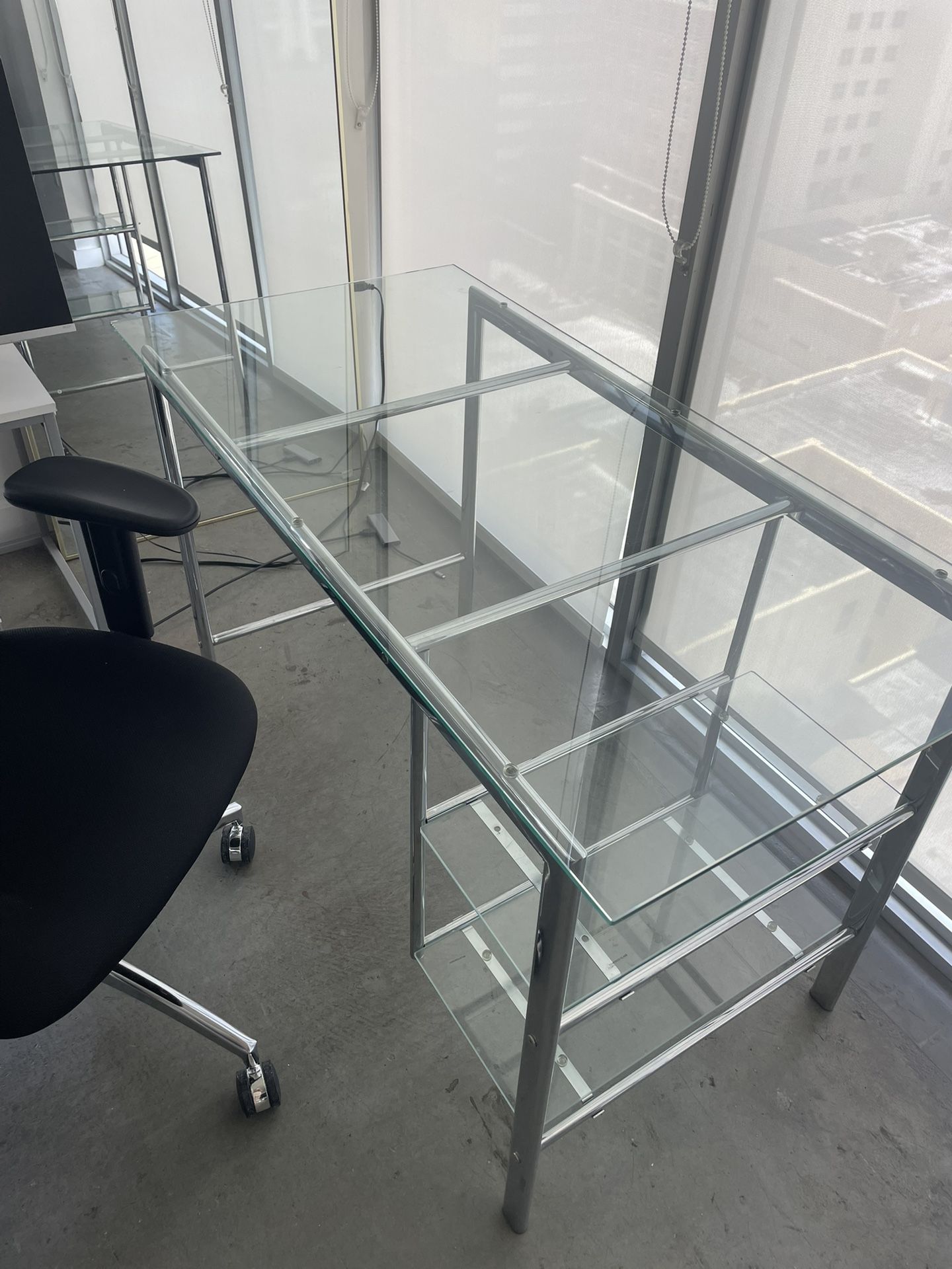 Glass Office Table