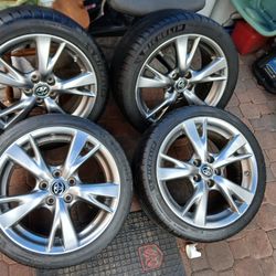 Juego De Rines Para Toyota Camry Tacoma 5 Hollos Lexus Yantas Buenas Medida18