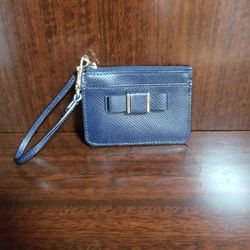 Coach Wallet, Small Navy