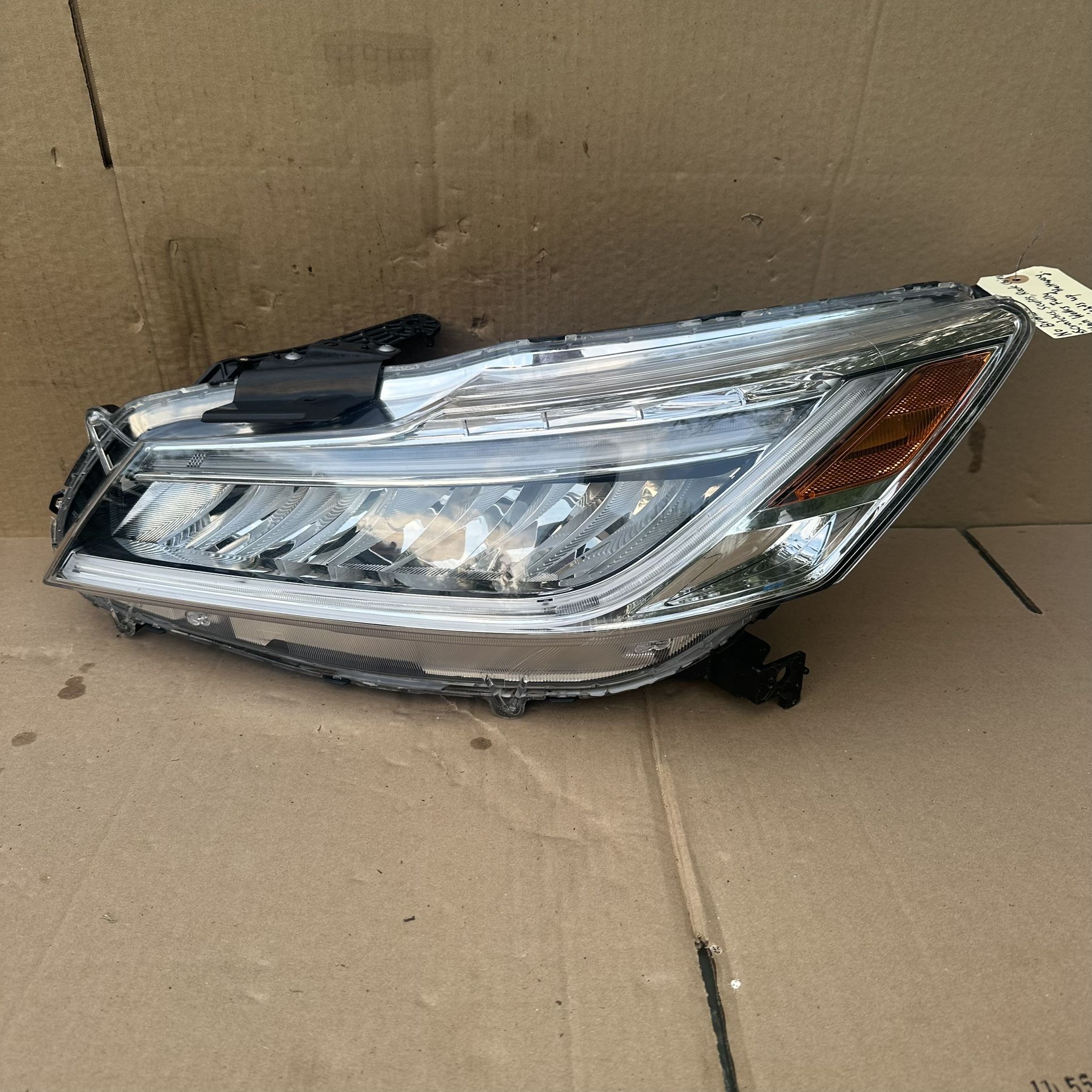 2016-2017 Honda Accord Touring Sedan Front Driver/LH LED Headlight 