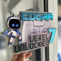 Astro BOT Cake Topper