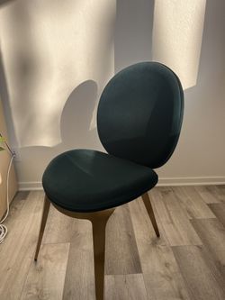 Green Velvet Chair