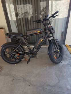 ENGWE M20 1000W Dual Electric Fat Tire Bike+Full Accessory Bundle Like New