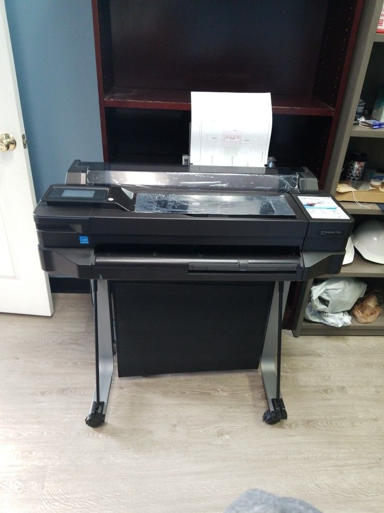 HP Designjet T520 With Paper And Ink