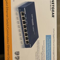 NETGEAR 8-Port Gigabit Ethernet Unmanaged Switch  GS108