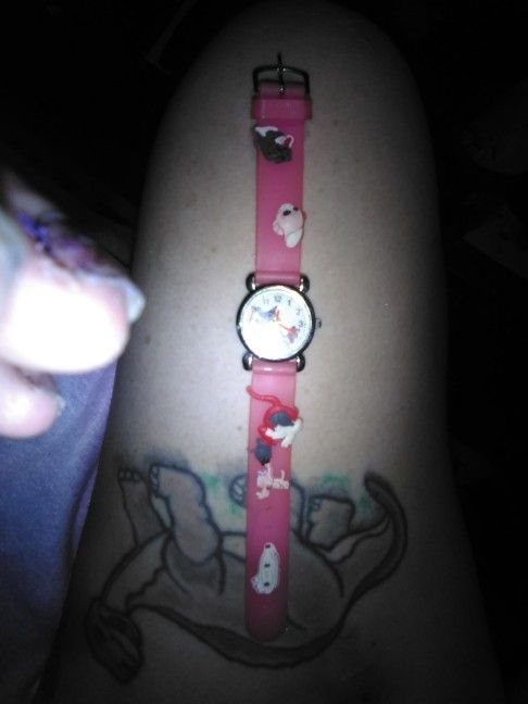 Watch pink Watch For A Girl In Good Condition.