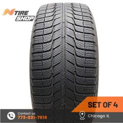 Set of 4 Used  9.5/32  Winter  225/45R17  94H  Michelin  X-Ice XI3