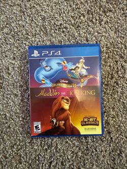 Aladdin and the lion king ps4 game