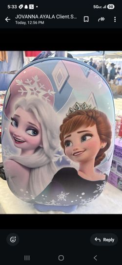 Frozen Luggage /scooter New