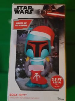 The Mandalorian Boba Fett LED Inflatable 