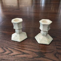 Vintage Christmas Candle Holders 