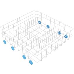 Upgraded Dishwasher Lower Rack Replacement/Blue Wheels Compatible w Frigidaire