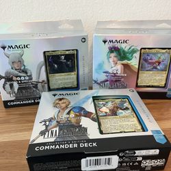 Final Fantasy Commander Decks (Collector’s Edition) Magic The Gathering New