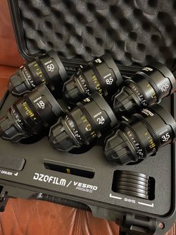 DZOFilm Vespid 2 (6-Prime Full-Frame Lens Set)