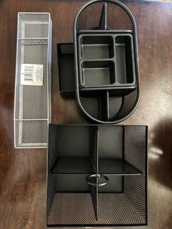 Desk school office supplies organizer