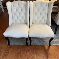Z Gallerie Archer Dining Chairs