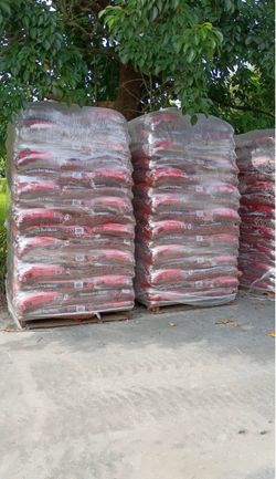 Red Premium Mulch - $221.25 per pallet