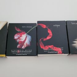 Twilight Complete Audiobook Set CD's
