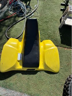 Honda 400EX Yellow Plastics & Seat