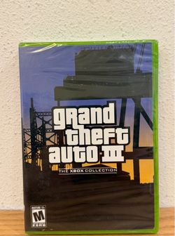 Grand Theft Auto III GTA 3 The Xbox Collection New Sealed Original Xbox