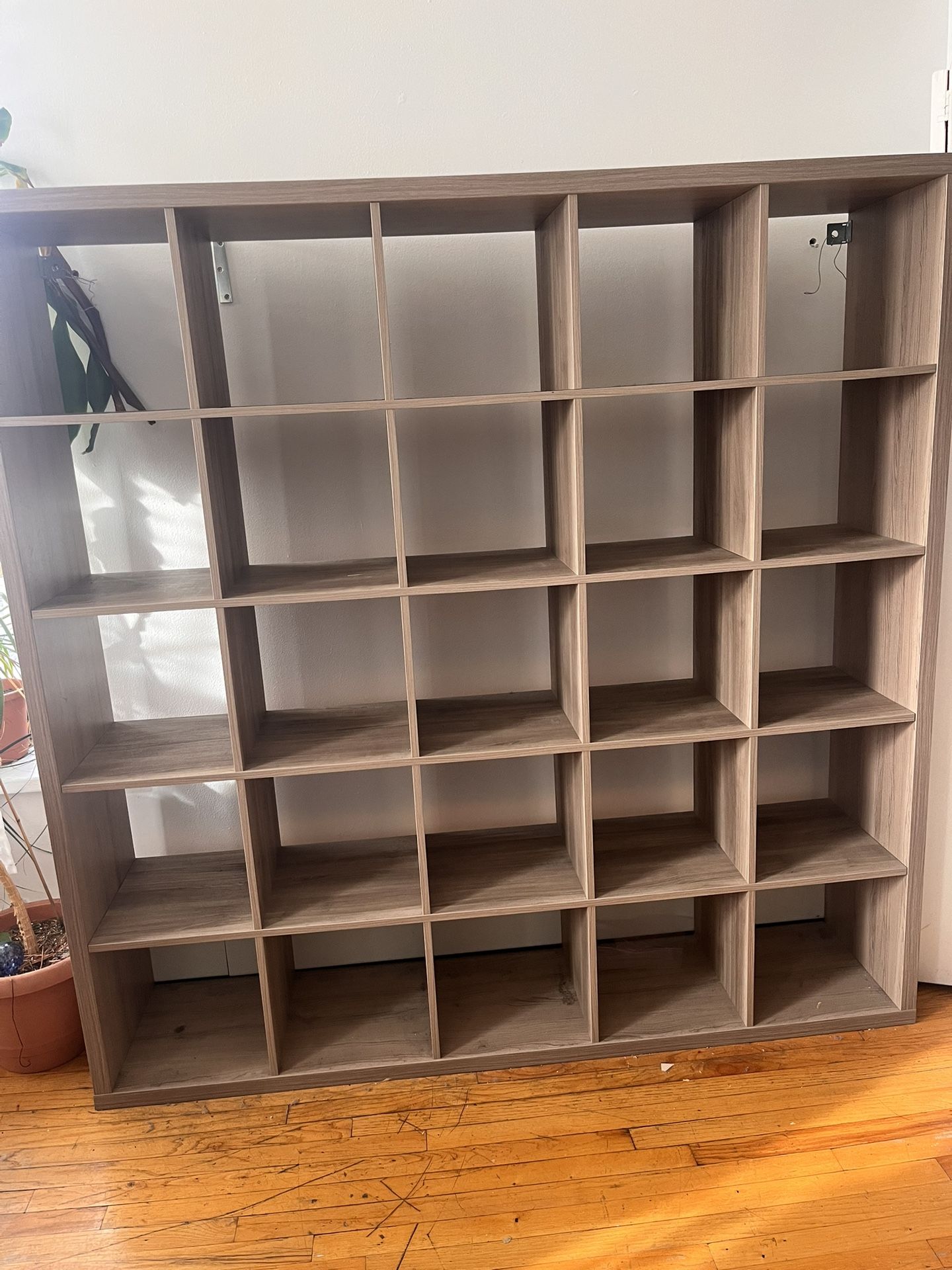 KALLAX 5×5 Shelf – Disassembled & Ready to Go – Discontinued Finish $110
