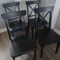 Black Dining Room Chair's $80firm 