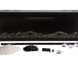 Electric Fireplace - 60" Wide