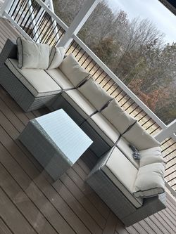 New 10pc Set 8 Seats Patio Furniture 