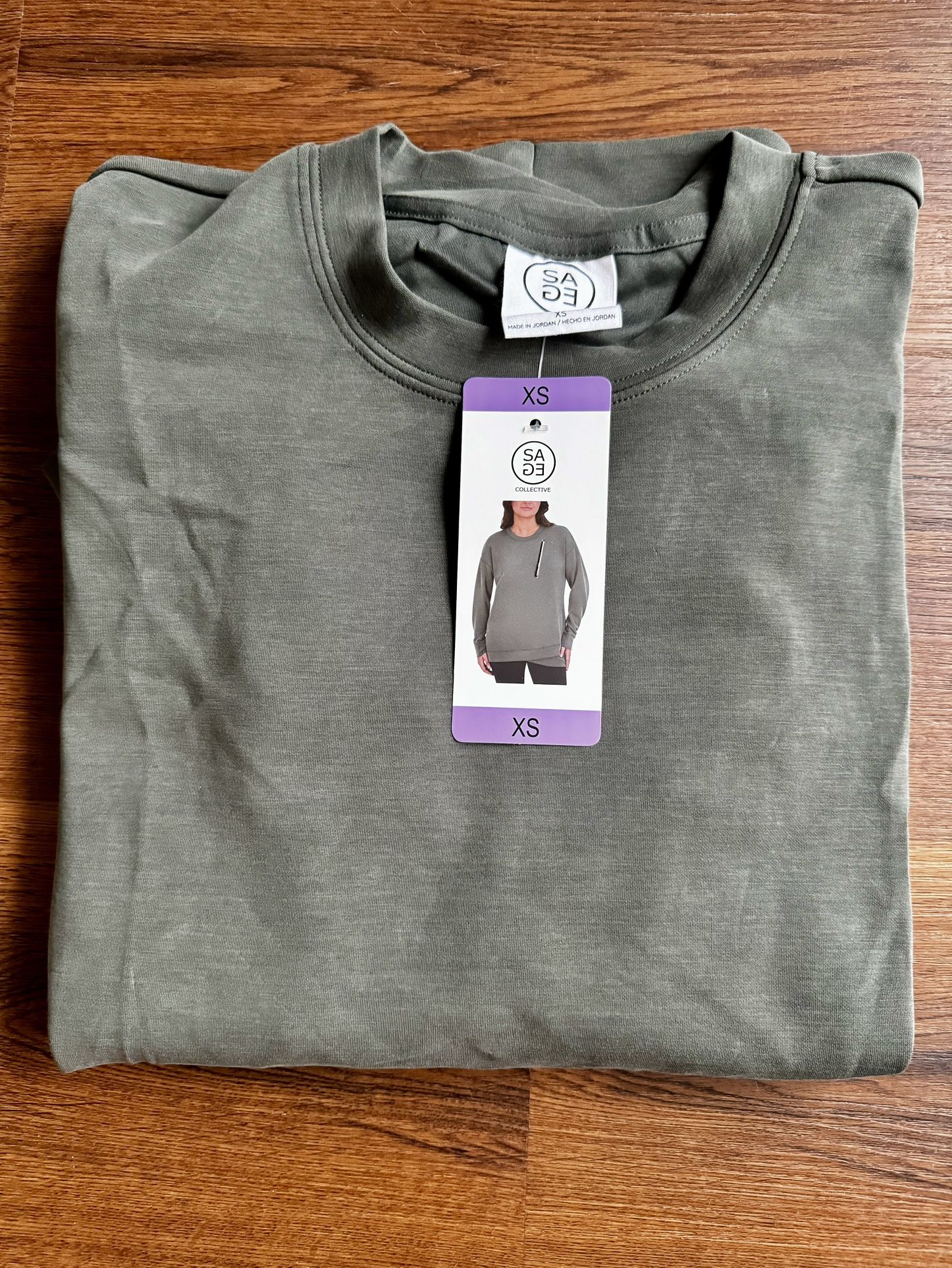 Sage Ladies Tunic Size XS