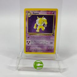 Pokémon TCG Fossil Hypno 8/62 Holo English