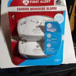 Carbon Monoxide Alarm Two Pack