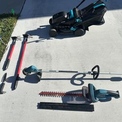 Hedger, Trimmer, Mower And Garden Tools 