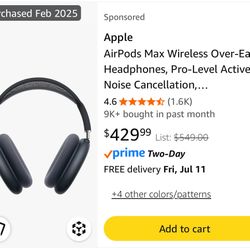 AirPods Max From Amazon