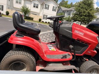Craftsman riding lawnmower T2500
