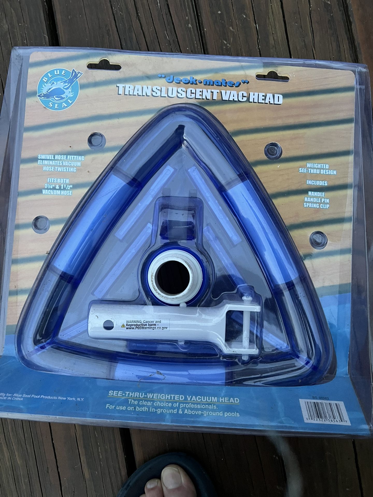 Blue Seal Vac Head