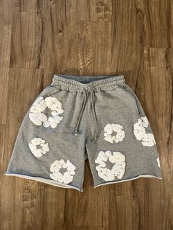 Denim tear shorts