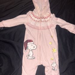 Baby Snoopy Christmas Outfit 