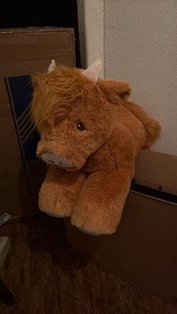 Stuffed animal cow