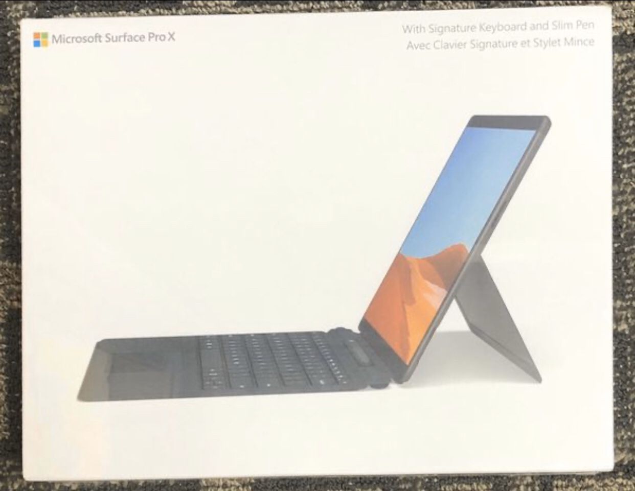 Brandnew Microsoft Surface Pro X 13” Wifi+LTE(with keyboard and pen)