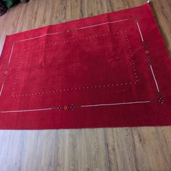 Handmade Gabbeh Rug 5'3x8