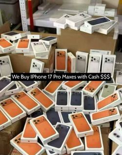 iPhone 17 Pro Max 256GB Blue Orange Silver