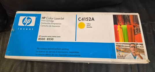 Genuine HP C4152A Yellow LaserJet Toner Cartridge - Factory Sealed OEM Box