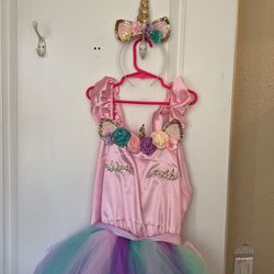 Custom Made Unicorn Party Dress 