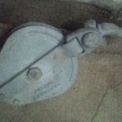 Heavy Pulley And Hook