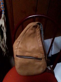 L.l Bean leather bag