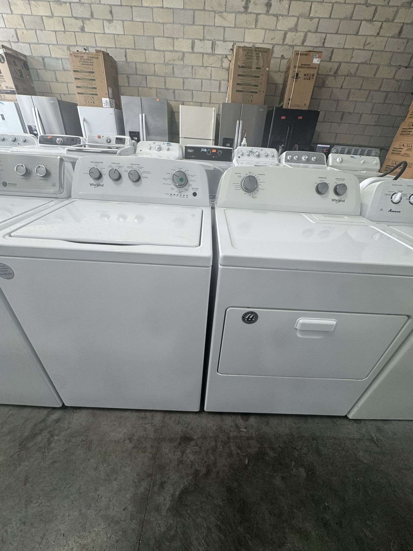 Washer And Dryer