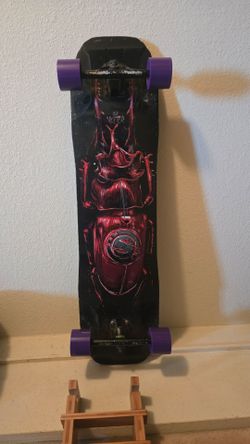 Longboard with stand